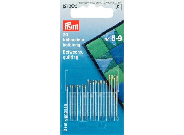 Synåler/quiltenåler No. 5-9